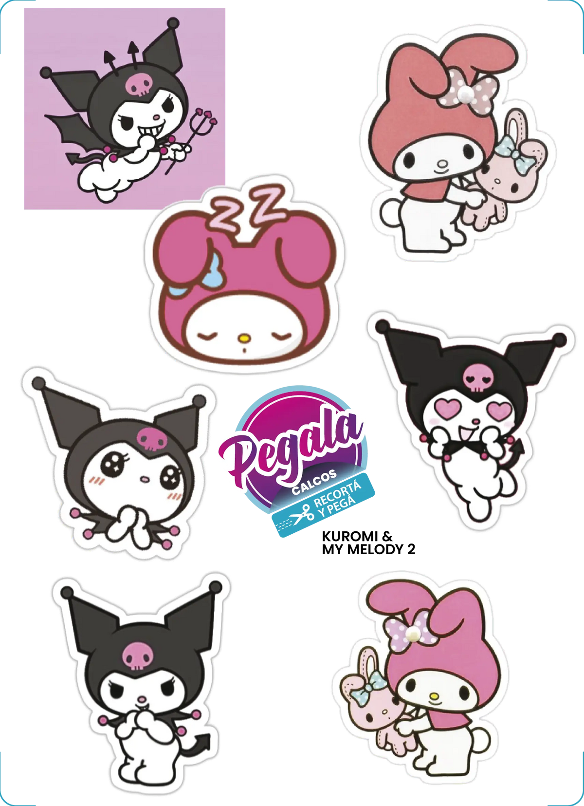 Kuromi & My Melody 2