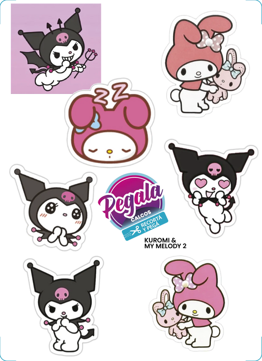 Kuromi & My Melody 2